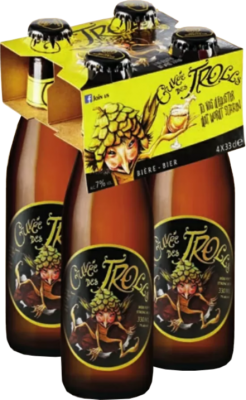 Cuvee des trolls set van 4 flesjes van 33cl